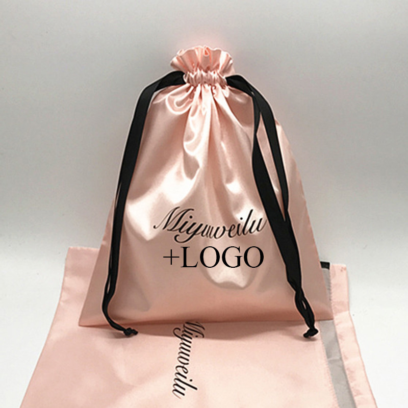Luxury Skincare Packaging - 20 STKS Luxe Satijnen Haarzakje Verpakking