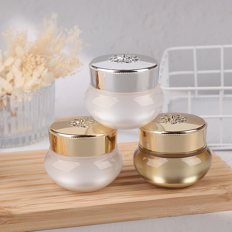 Acryl lege reiscrèmepotten 5/1 - Luxury Skincare Packaging recensie en prijs